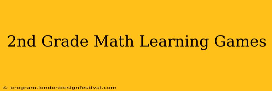 2nd Grade Math Learning Games