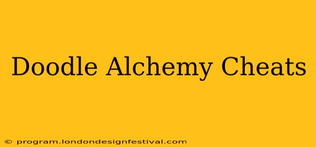 Doodle Alchemy Cheats