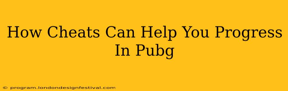 How Cheats Can Help You Progress In Pubg