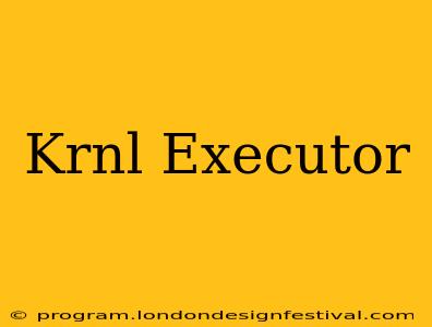 Krnl Executor