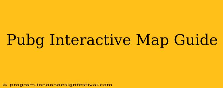 Pubg Interactive Map Guide