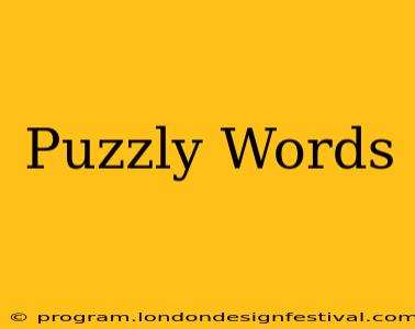 Puzzly Words